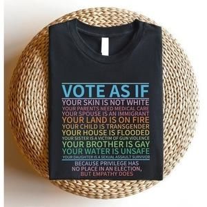 Vote As If Shirt Lgbtq Rights Shirt Human Rights Shirt Pride Shirt
